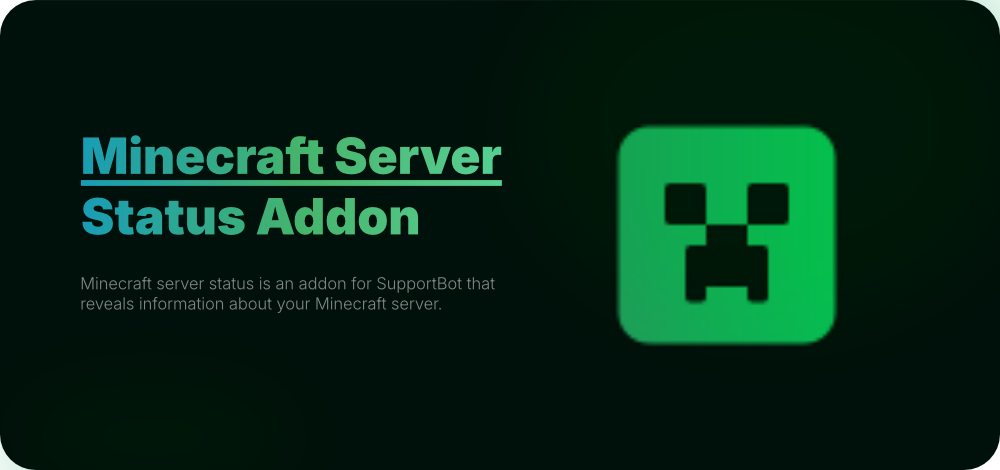 Support Minecraft Status